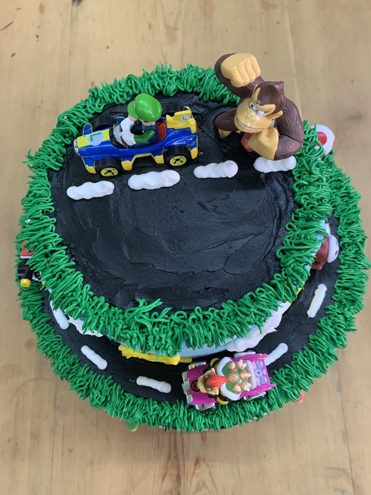Fishing birthday cake
