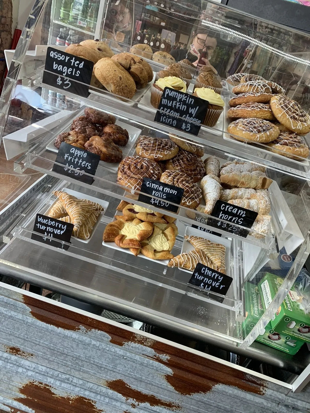 The bakery case